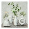 Πίνακας σε καμβά Vase I Inart 100x3x100εκ 296-000019