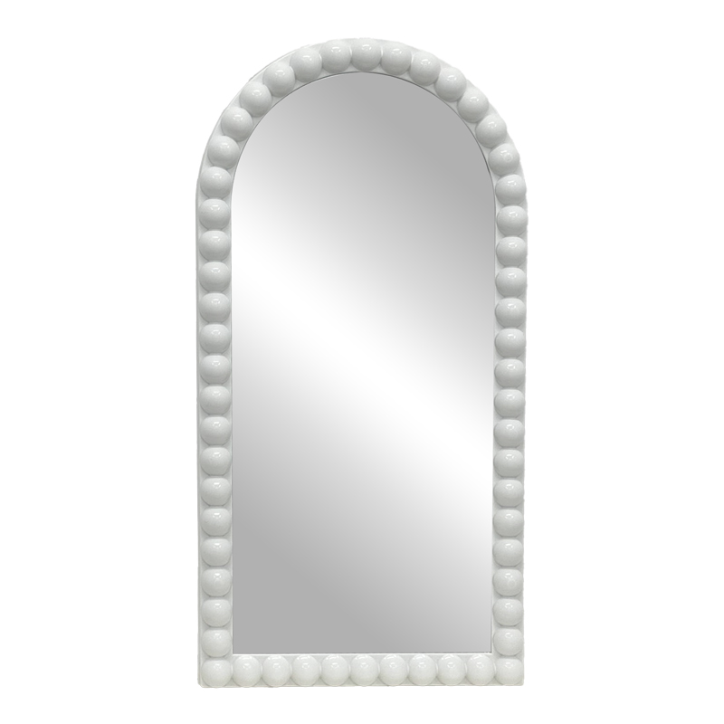 Καθρέπτης Pavloval Inart λευκό pp 42x3.5x81εκ 298-000011