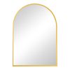 Καθρέπτης Mirrory Inart χρυσό αλουμίνιο 50x2.5x80εκ 298-000019