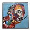 Πίνακας σε καμβά με πλαίσιο Eyelo Inart 80x3.5x80εκ 301-000022
