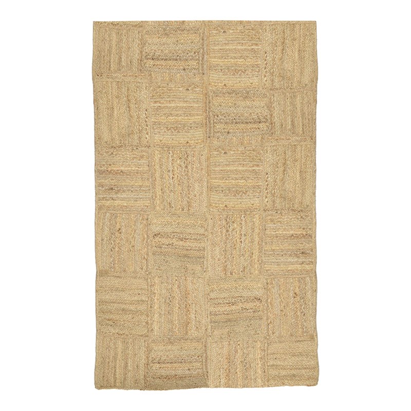 Χαλί Worrens Inart μπεζ γιούτα 120x180x1εκ 302-000014