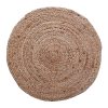 Χαλί Solon Inart μπεζ γιούτα 120x120x1εκ 302-000016