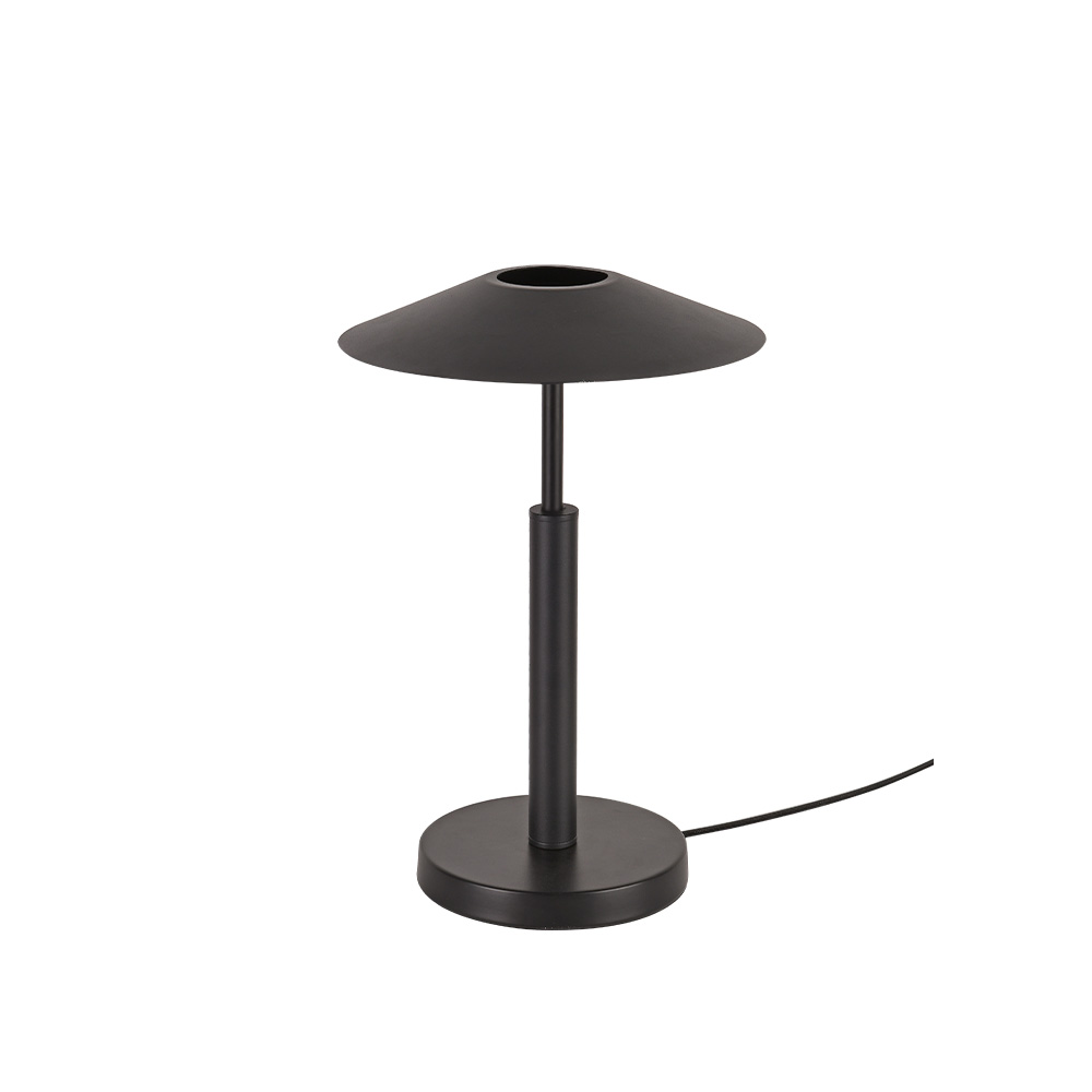 Inlight Επιτραπέζιο φωτιστικό σε μαύρο χρώμα LED 10W D:28x45cm (3063-Black) - Image 2