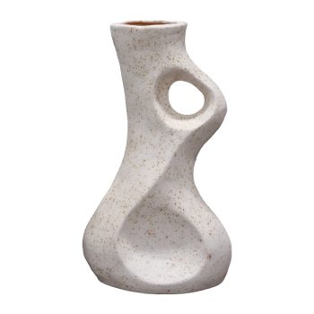 Επιτραπέζιο διακοσμητικό Ferduo Inart λευκό terracotta 19x12x35εκ 312-000012