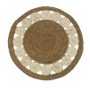 Χαλί Opronzo Inart φυσικό σχοινί Φ120x2εκ 313-000015