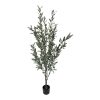Διακοσμητικό φυτό Olive tree II σε γλάστρα Inart πράσινο pp Υ160εκ 316-000032