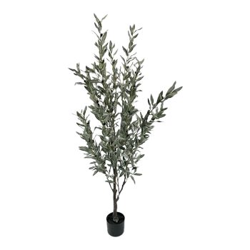 Διακοσμητικό φυτό Olive tree II σε γλάστρα Inart πράσινο pp Υ160εκ 316-000032