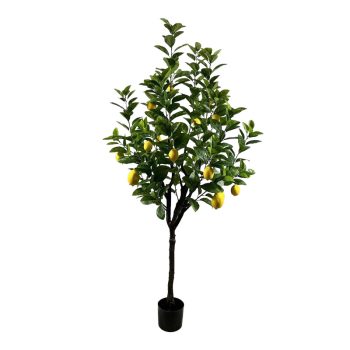 Διακοσμητικό φυτό Lemon tree σε γλάστρα Inart πράσινο pp Υ180εκ 316-000034