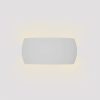 Inlight Επιτοίχιο φωτιστικό λευκό από γύψο 1XE14 D:31cm (43050-White)