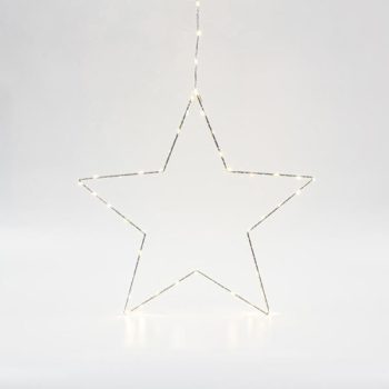 ΑΣΗΜΙ ΑΣΤΕΡΙ ΦΩΤΙΖΟΜΕΝ0 40cm 55 MINI ΘΕΡΜΟ LED IP44