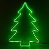 ΧΡΙΣΤΟΥΓΕΝΝΙΑΤΙΚΟ ΔΕΝΤΡΟ 65*74cm, 230V, 3m ΝΕΟΝ LED ΦΩΤΟΣΩΛΗΝΑ, ΠΡΑΣΙΝΗ