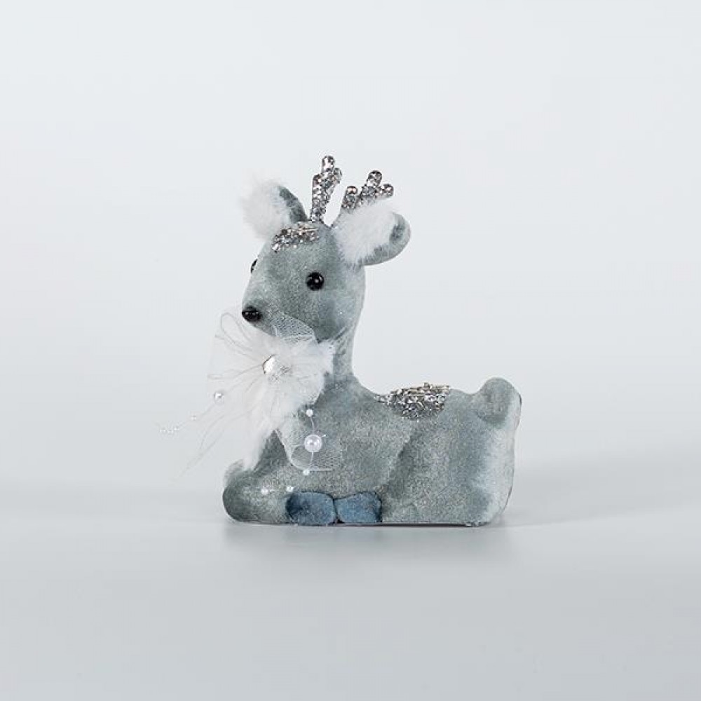 ΒΕΛΟΥΔΙΝΟ ΤΑΡΑΝΔΑΚΙ, ΚΑΘΙΣΤΟ, ΜΠΛΕ, 12x15cm