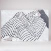 ΠΙΝΑΚΑΣ ΚΑΜΒΑΣ ΓΥΝΑΙΚΑ ΛΕΥΚΟΣ - ΜΑΥΡΟΣ 60x3.8x90cm