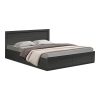 Κρεβάτι Olympus pakoworld με συρτάρι σε wenge απόχρωση 150x200εκ 123-000245