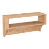 Κρεμάστρα Crosta pakoworld σε oak απόχρωση 80x28x40εκ 184-000127