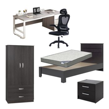 Φοιτητικό πακέτο επίπλων Versatile pakoworld σετ 6τεμ 200-001370