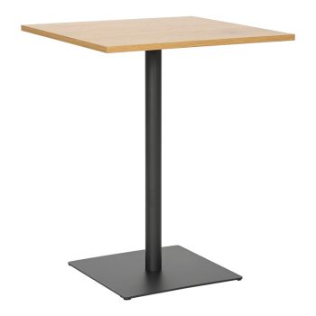 Τραπέζι Nerobian pakoworld mdf σε sonoma απόχρωση 60x60x75εκ 350-000038