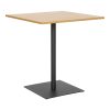 Τραπέζι Nerobian pakoworld mdf σε sonoma απόχρωση 70x70x75εκ 350-000039