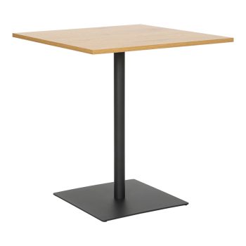 Τραπέζι Nerobian pakoworld mdf σε sonoma απόχρωση 70x70x75εκ 350-000039
