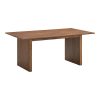 Τραπέζι Eleganza pakoworld mdf σε καρυδί απόχρωση 180x99x75.8εκ 381-000008