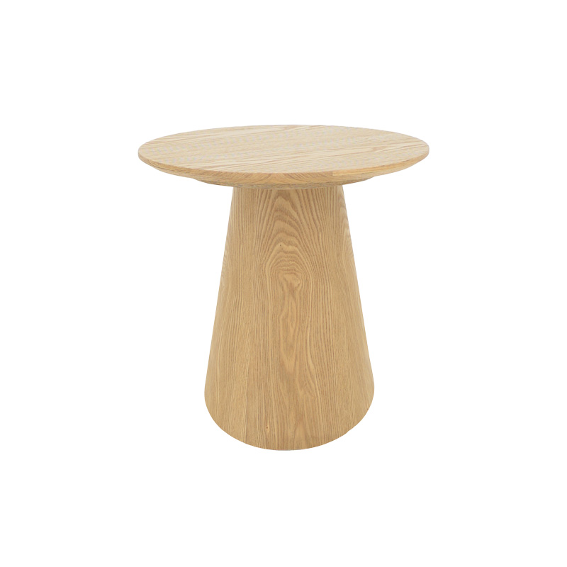 Τραπέζι σαλονιού Donda pakoworld mdf σε sonoma απόχρωση Φ60x40εκ 029-000362