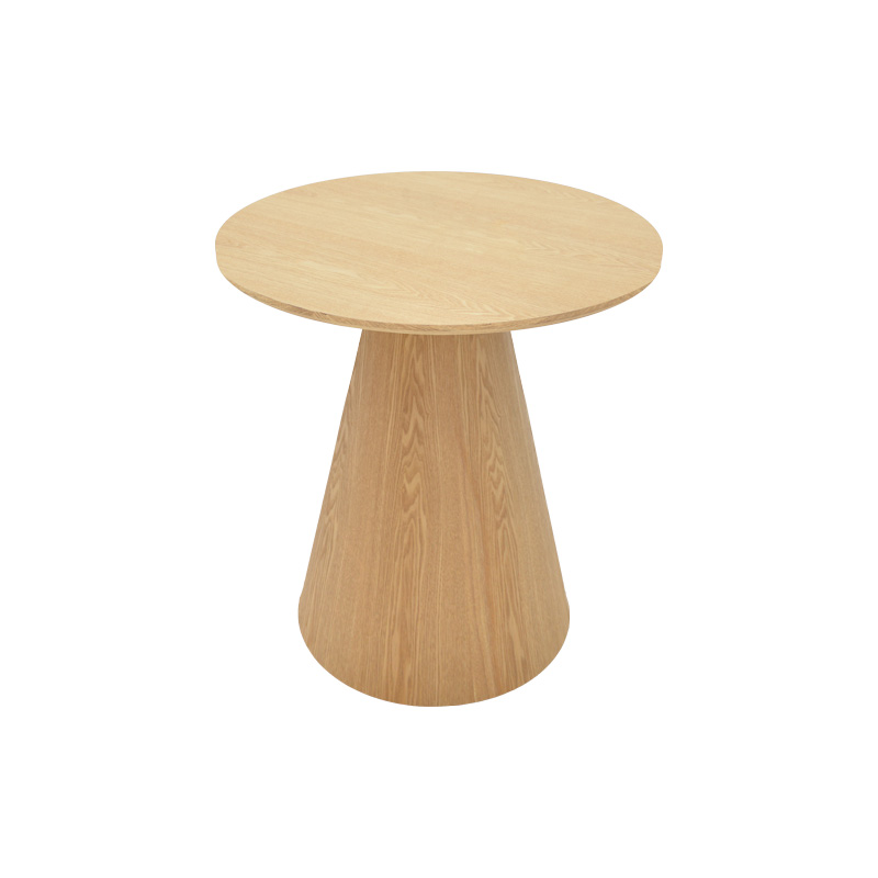 Βοηθητικό τραπέζι Donda mdf-μέταλλο sonoma Φ45x46εκ - Image 2