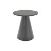 Βοηθητικό τραπέζι Donda pakoworld mdf μαύρο Φ45x50εκ 029-000365