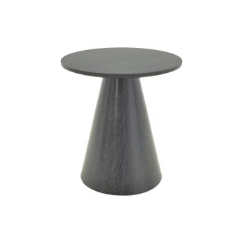 Βοηθητικό τραπέζι Donda pakoworld mdf μαύρο Φ45x50εκ 029-000365