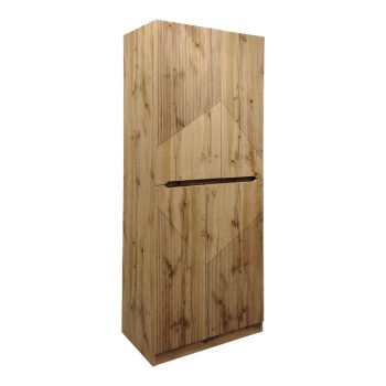 Παπουτσοθήκη-ντουλάπι Kebell pakoworld σε oak απόχρωση 71x41.5x180.4εκ 049-000113
