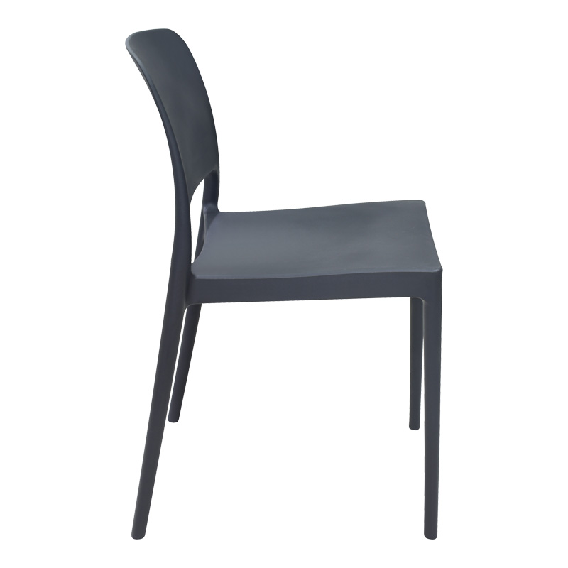 Καρέκλα Fenxy pp σε μαύρη απόχρωση 38x42x77εκ - Image 3