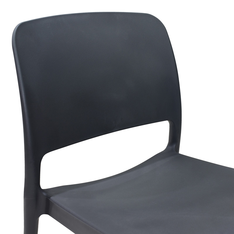 Καρέκλα Fenxy pp σε μαύρη απόχρωση 38x42x77εκ - Image 5