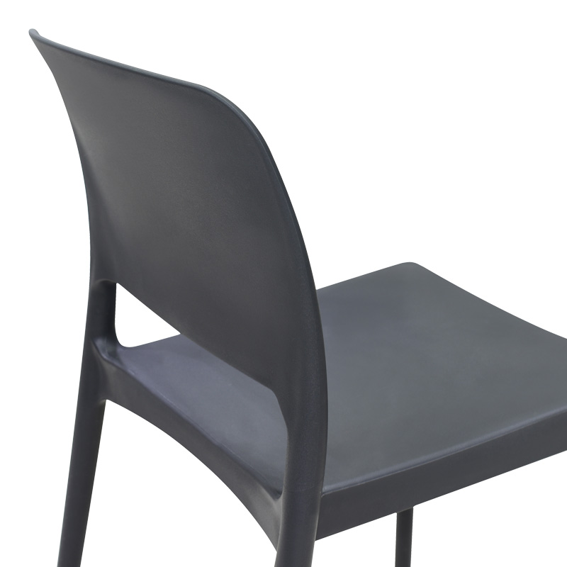 Καρέκλα Fenxy pp σε μαύρη απόχρωση 38x42x77εκ - Image 6