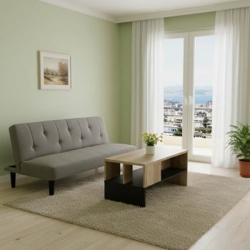 Φοιτητικό πακέτο επίπλων σαλονιού Ambience pakoworld σετ 2τεμ 200-001382