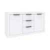 Μπουφές Doha pakoworld σε λευκή απόχρωση 150x45x80.5εκ 361-000103