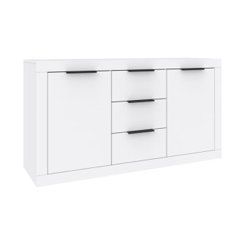 Μπουφές Doha pakoworld σε λευκή απόχρωση 150x45x80.5εκ 361-000103
