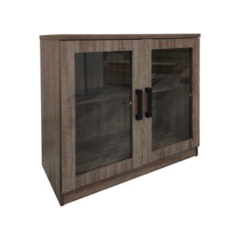 Παπουτσοθήκη-ντουλάπι Sapato pakoworld σε oak απόχρωση 80x40x80εκ 383-000017
