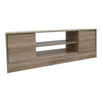 Alternative view of Έπιπλο τηλεόρασης Sasa  σε sonoma απόχρωση 120x35x41.5εκ