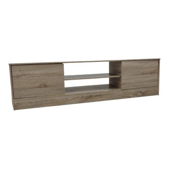 Alternative view of Έπιπλο τηλεόρασης Sasa  σε sonoma απόχρωση 150x35x41.5εκ