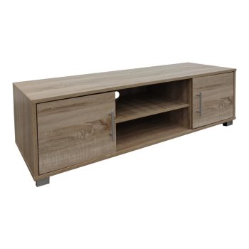 Alternative view of Έπιπλο τηλεόρασης Serank  σε sonoma απόχρωση 120x40x40εκ