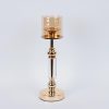 752-24092 ΚΗΡΟΠΗΓΙΟ ΜΕΤΑΛΛΙΚΟ ΧΡΥΣΟ ΜΕ ΓΥΑΛΙ 12x44cm