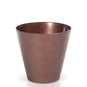 TUBUS CORTEN STEEL ΠΛΑΣΤΙΚΟ ΚΑΣΠΩ 30Χ30Χ28ΕΚ