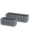 BOARDEE FENCYCASE STONE GRAY ΠΛΑΣΤΙΚΗ ΖΑΡΝΤΙΝΙΕΡΑ 58Χ18Χ6ΕΚ