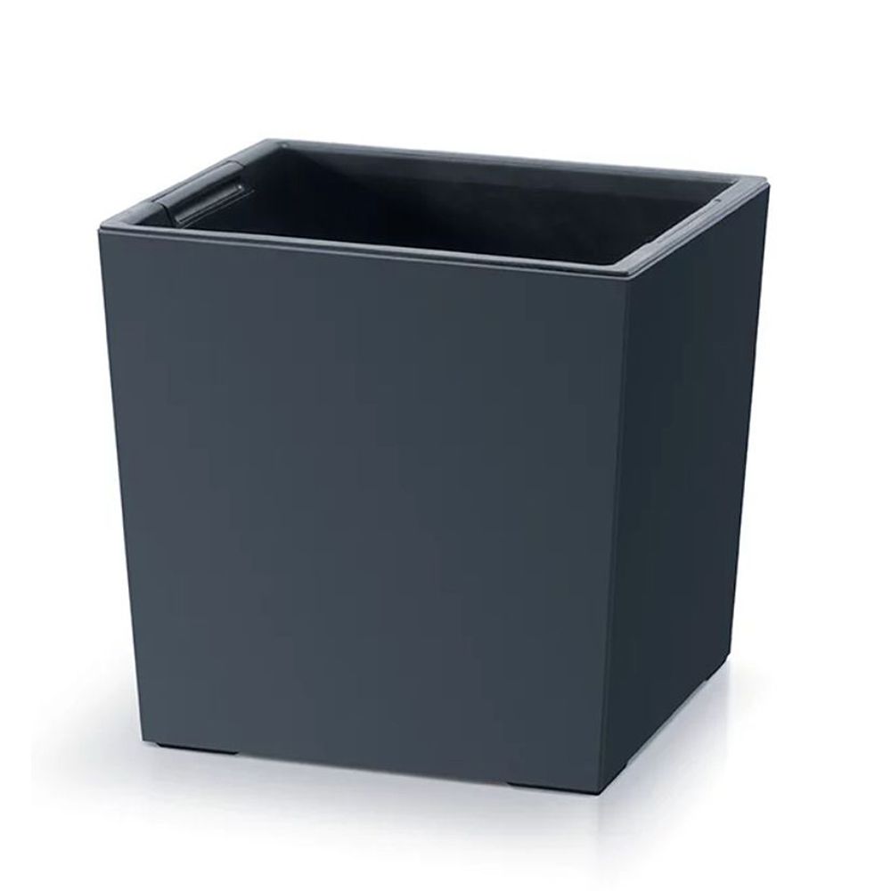 URBI SQUARE LOW ΑΝΘΡΑΚΙ ΠΛΑΣΤΙΚΟ ΚΑΣΠΩ 29Χ29Χ29,5ΕΚ