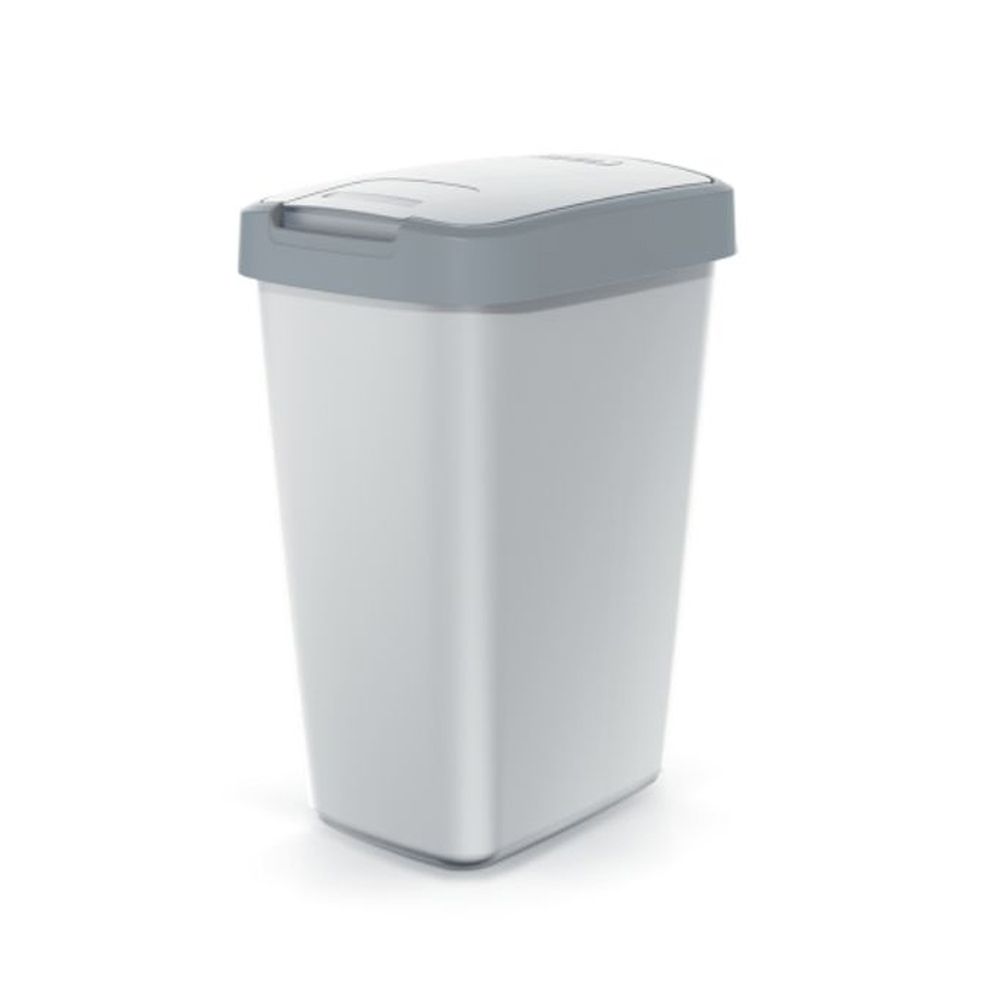 COMPACTA Q ΓΚΡΙ ΠΛΑΣΤΙΚΟΣ ΚΑΔΟΣ 12LT