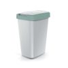 COMPACTA Q ΑΝΟΙΧΤΟ ΠΡΑΣΙΝΟ ΓΚΡΙ ΠΛΑΣΤΙΚΟΣ ΚΑΔΟΣ 12LT