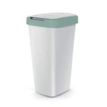 COMPACTA Q ΑΝΟΙΧΤΟ ΠΡΑΣΙΝΟ ΓΚΡΙ ΠΛΑΣΤΙΚΟΣ ΚΑΔΟΣ 25LT