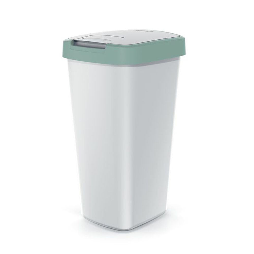 COMPACTA Q ΑΝΟΙΧΤΟ ΠΡΑΣΙΝΟ ΓΚΡΙ ΠΛΑΣΤΙΚΟΣ ΚΑΔΟΣ 25LT