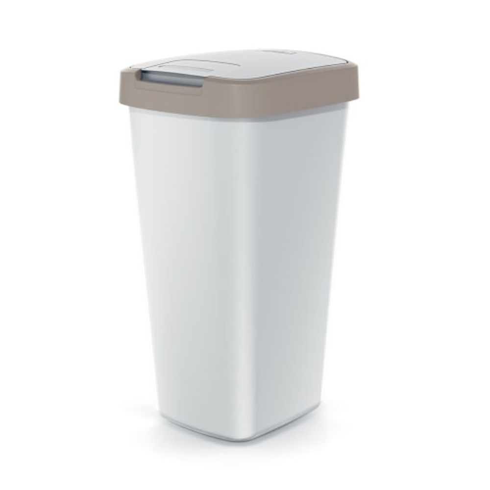 COMPACTA Q ΑΝΟΙΧΤΟ ΚΑΦΕ ΜΑΥΡΟ ΠΛΑΣΤΙΚΟΣ ΚΑΔΟΣ 25LT