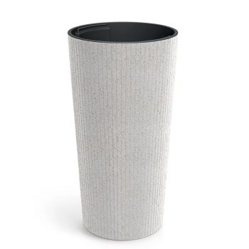LAMIA SLIM ECO WOOD ΛΕΥΚΟ ΠΛΑΣΤΙΚΟ ΚΑΣΠΩ Φ30Χ57,5ΕΚ