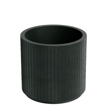 CORO ROUND CHARCOAL ΠΛΑΣΤΙΚΟ ΚΑΣΠΩ 40X40X36EK